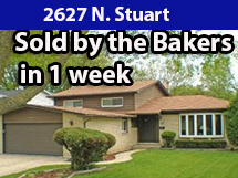 2627 Stuart Drive Sold by the Bakers