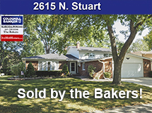 2615 Stuart Drive Sold by the Bakers
