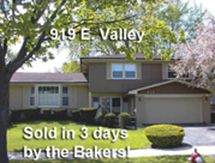 919 Valley Sold by the Bakers