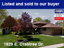 1929 E. Crabtree Dr. Sold by the Bakers