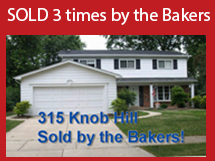 315 Knob Hill Sold by the Bakers