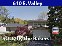 610 Valley sold by the Bakers